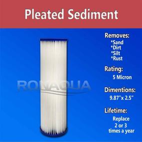 img 3 attached to Pleated Sediment Cartridge Amplified Extended