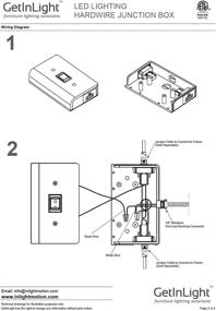 img 1 attached to 🔌 InLight Junction Box: Durable Plastic for IN-0105, IN-0107, IN-0108, and IN-0109 Series - IN-0501-3