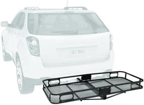 img 1 attached to Black Pro Series Rambler Hitch Cargo Carrier for 1-1/4” Receivers - 63155