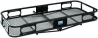 black pro series rambler hitch cargo carrier for 1-1/4” receivers - 63155 logo