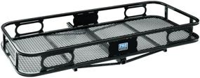 img 3 attached to Black Pro Series Rambler Hitch Cargo Carrier for 1-1/4” Receivers - 63155