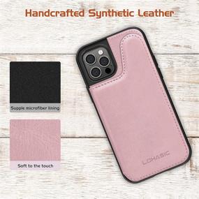 img 1 attached to LOHASIC For IPhone 12 Pro Max Wallet Case Women