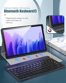 img 2 attached to 🚀 Enhance Your Samsung Galaxy Tab A7 2020 with MoKo Keyboard Case: Unveiling Top-notch Tablet Accessories