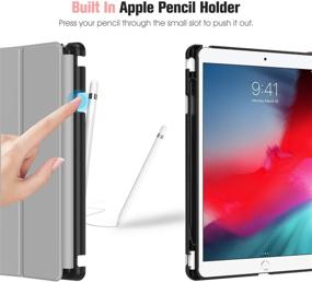 img 1 attached to Fintie Built Apple Pencil Holder Tablet Accessories for Bags, Cases & Sleeves