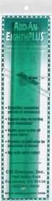 img 3 attached to 📏 CM Designs CMD80008 Add-an-Eighth Plus 8-Inch Ruler