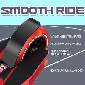 img 1 attached to 🛴 Ultimate Performance Unleashed with Playshion Probee Pro Stunt Scooters for Kids