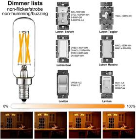 img 3 attached to Низкое потребление энергии с возможностью димминга Candelabra 2700K Эдисона