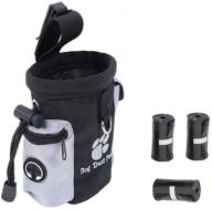 🐶 kyd dog treat pouch waist bag - carry pet toys, snacks, poop bags | dog training bag with storage for treats, 3 rolls of dog poo bags | hands-free dog training bag логотип