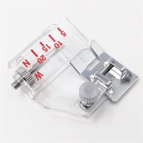 img 2 attached to 🧵 A Complete Sewing Machine Presser Foot Set for Low Shank Machines - Kalevel Tape Binding Presser Foot Bias Binding Binder Foot - Ideal for Singer, Brother, Janome, Kenmore, Babylock, Husqvarna, Bernina, Elna