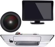 🚗 камера заднего вида высокой четкости ip68 1280р для багажного отделения автомобиля с ночным видением и монитором 4.3" - для toyota hilux revo rocco/invincible 50/an120 130. логотип