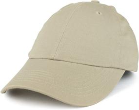 img 4 attached to 🧢 Youth Small Fit Bio-Washed Unstructured Cotton Baseball Cap - Stylish Apparel Store