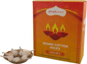 img 2 attached to Shubhkart Round Cotton Wicks Religous