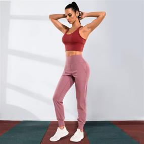 img 1 attached to 👖 LEINIDINA Women’s Jogger Pants: High Waisted Sweatpants with Pockets for Casual Lounge & Fitness