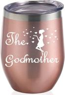 jerio godmother стакан из нержавеющей стали christmas логотип