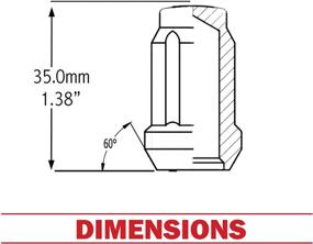 img 3 attached to Wheel Accessories Parts 1 38In Diameter Hardware and Nails, Screws & Fasteners