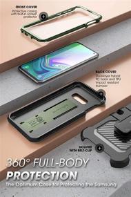 img 1 attached to SUPCASE Designed Full Body Kickstand Protector Cell Phones & Accessories