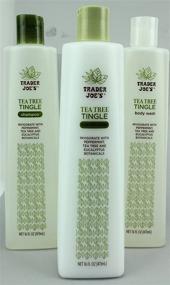 img 4 attached to 🌿 Tea Tree Tingle Collection: Trader Joe's Shampoo, Conditioner, and Body Wash Set