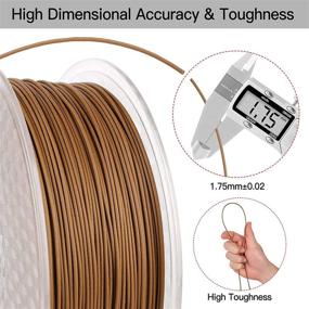 img 1 attached to Premium AMOLEN Walnut Printer Filament: High-Quality Printing Material for Precise Prints