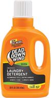 🌲 20oz natural woods dead down wind laundry detergent: gentle odor eliminator + stain remover for hunting accessories, gear, and clothes – safe for sensitive skin logo