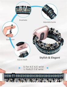 img 2 attached to Wearlizer Compatible Adjustable Replacement Wristbands