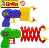 🤖 ja-ru robot arm claw grabber toy set for kids - pack of 2 assorted 12 inch long grabbers with pick stick - ideal party favors tool toy - includes bonus bouncy ball - item #5614-2p logo