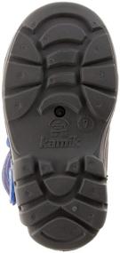 img 1 attached to 👞 Kamik SNOWBUG3 средний детский ботинок унисекс для мальчиков для активного отдыха на открытом воздухе.