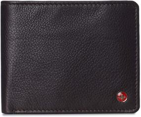 img 4 attached to Alpine Swiss Bifold Commuter Collection: Stylish and Functional Wallets for On-the-go Professionals