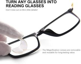 img 3 attached to OuShiun Magnification Adhesive Reusable Sunglass