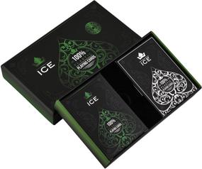 img 3 attached to 🃏 ICE 100% Plastic Playing Cards: Premium Poker-Sized, Waterproof, Standard Index, Professional Casino Grade Cards (Pack of 2)