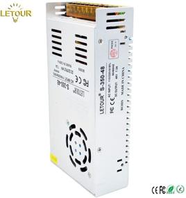 img 2 attached to 💡 LETOUR Power Supply: AC96V~130V to DC 48V 7.3A 350W with EMC, Overcurrent and Overvoltage Protection