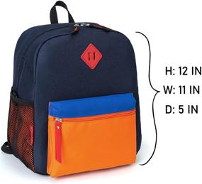 img 3 attached to HawLander Preschool Backpack Toddler Backpacks