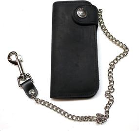 img 1 attached to Inch Deluxe Biker Wallet Chain