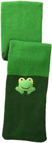 img 1 attached to 🎄 Рождественские аксессуары для девочек: Детский Кидорабл Акриловый шарф из коллекции модных шарфов