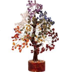 img 3 attached to 🌳 10-12 Inch Feng Shui Money Tree of Life - Crystal Decor for Positive Energy and Healing - Chakra Crystals and Gemstone Bonsai - Spiritual Gift for Home Meditation Decorations - Energy-Boosting Tree