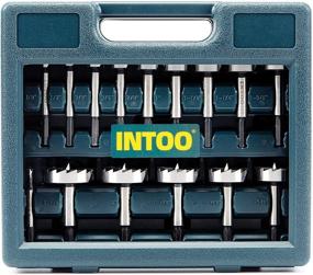 img 4 attached to INTOO Hex Shank Forstner Bit Set - 16 Piece Multi-Sided Shank Wood Drill Bit Set