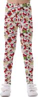 🎄 timemory christmas snowflake leggings tights: festive girls' clothing for winter logo