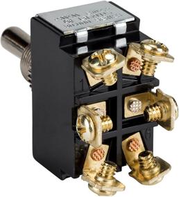 img 1 attached to 🔘 Heavy Handle Momentary Toggle Switch: Durable and Reliable