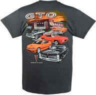 футболка для взрослых joe blow t's pontiac gto greatest garage: соединение стиля и лошадиных сил! логотип