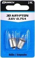 🔦 dorcy 3d 3 6 volt bayonet replacement bulb - model 41 1661 logo