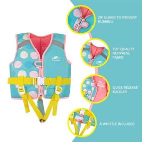 img 1 attached to Gogokids Swim Vest - Children Float Jacket for Safe and Fun Swimming