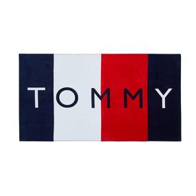 img 2 attached to 🏖️ Tommy Hilfiger Heritage Stripe Beach Towel: Vibrant Multicolor & Generous 36x70 inch Size