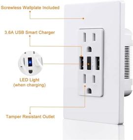 img 3 attached to LEISHEN Screwless Electrical Receptacle with 5-Inch Inclusion