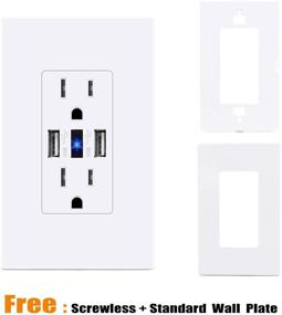 img 2 attached to LEISHEN Screwless Electrical Receptacle with 5-Inch Inclusion