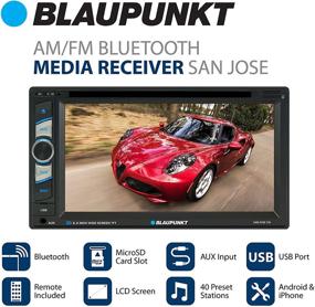 img 3 attached to 🚗 Blaupunkt SANJOSE 120 6.2-дюймовый DVD-приёмник для автомобиля с Bluetooth и сенсорным экраном