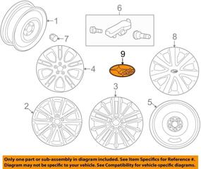 img 2 attached to Subaru Оригинальный 28821VA000 Центральная часть колеса