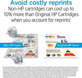img 1 attached to 🖨️ High Yield Toner Cartridge - HP 131X (CF210X) Black | Compatible with HP LaserJet Pro 200 color Printer M251nw, M276nw