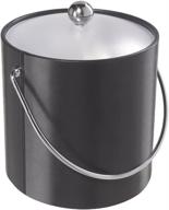 🧊 oggi ice bucket, 3 quart, black: chilled elegance for effortless entertaining logo
