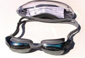 img 3 attached to 🏊 Aguaphile Mirrored Swim Goggles: The Perfect Blend of Comfort, Performance, and Protection