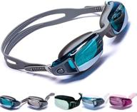 🏊 aguaphile mirrored swim goggles: the perfect blend of comfort, performance, and protection logo