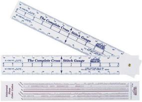 img 1 attached to 🧵 Efficiently Measure and Perfect Your Cross-Stitch with Cottage Mills Cross Stitch Gauge